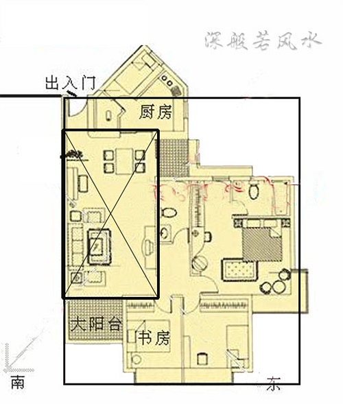 钻石户型风水_户型风水大全_壹品国际钻石公馆户型图片