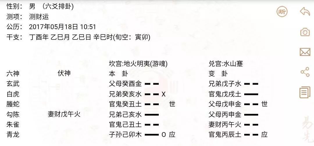 六爻命运预测_六爻测出行安全_六爻预测出行能成否