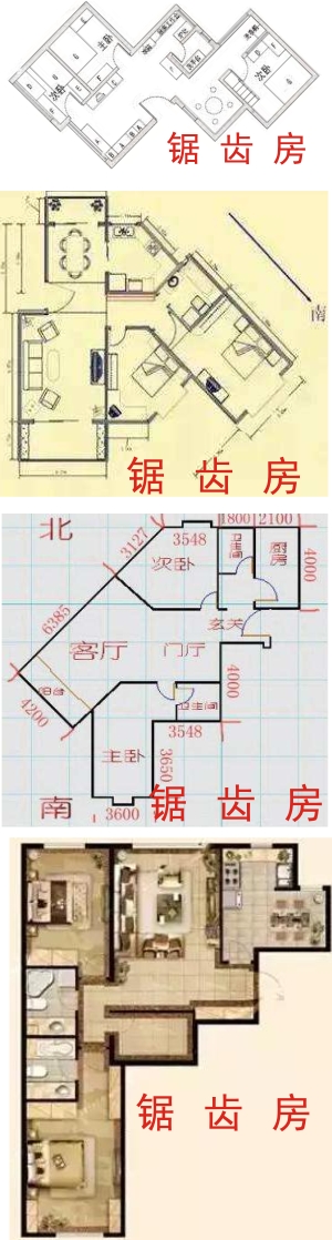 楼房户型风水图解_楼房风水最好户型图周易_楼房缺角户型风水图解麒麟