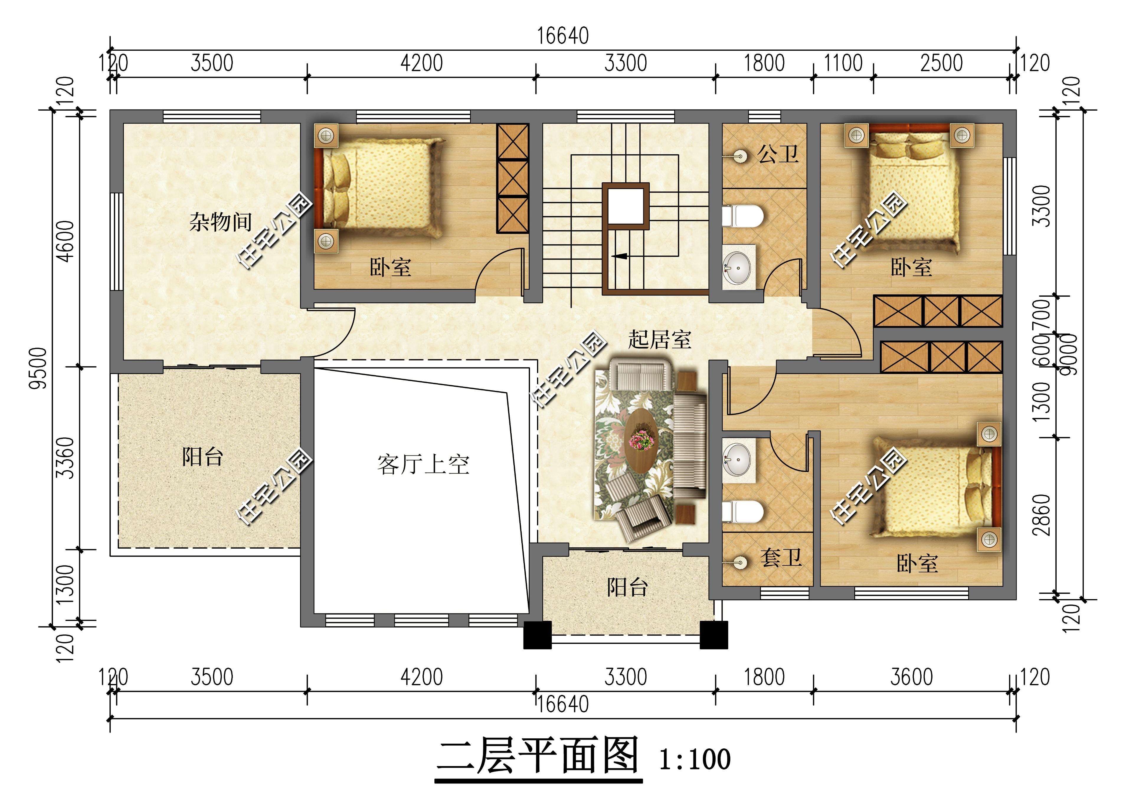 江苏5套带挑空客厅实用设计，住着更有面子