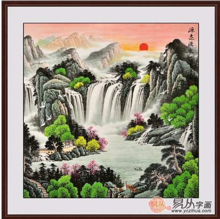 进门玄关装饰画风水讲究，玄关挂什么画风水好?
