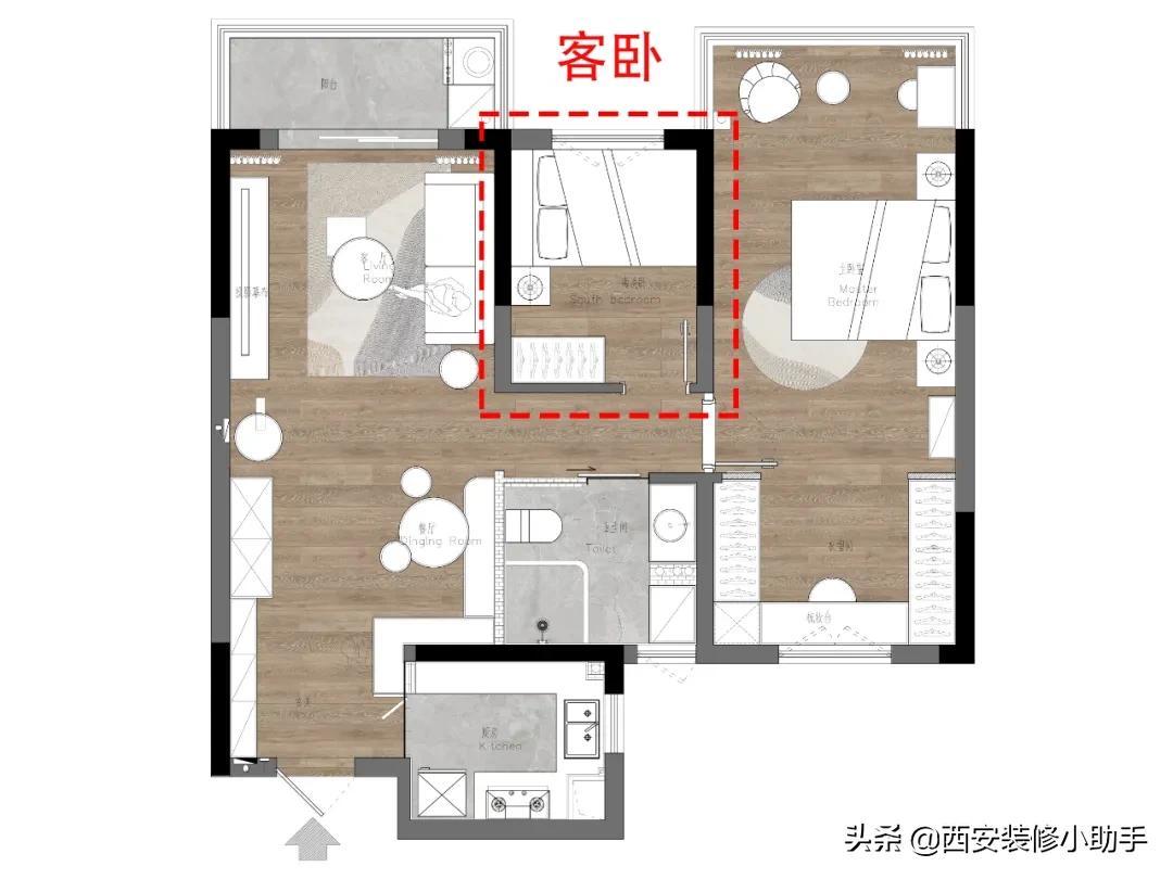 我家3个人住，三间卧室，不想留客房