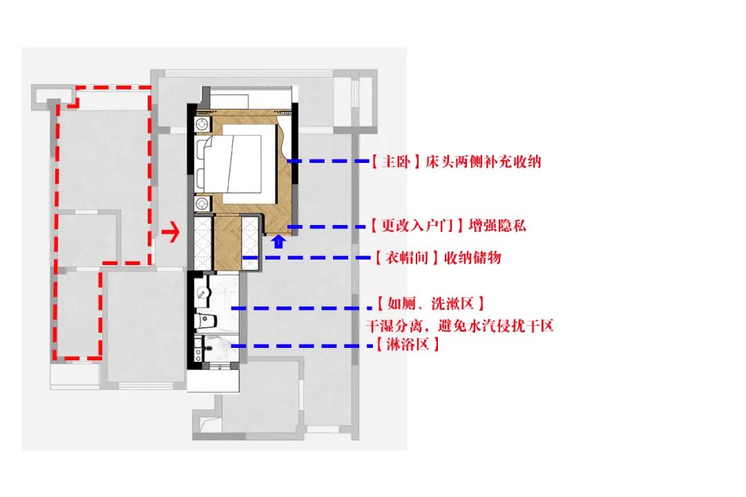 建发雍龙府：115㎡现代法式，收纳和隐私都做得特别好