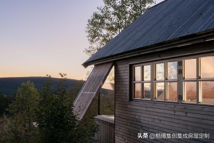 思越木结构|挪威独立住宅建筑中的小型隐居地