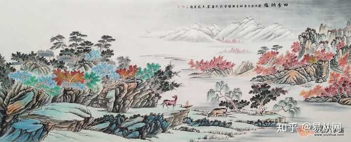 家庭客厅里，挂画风水学讲究，最适合挂什么字画