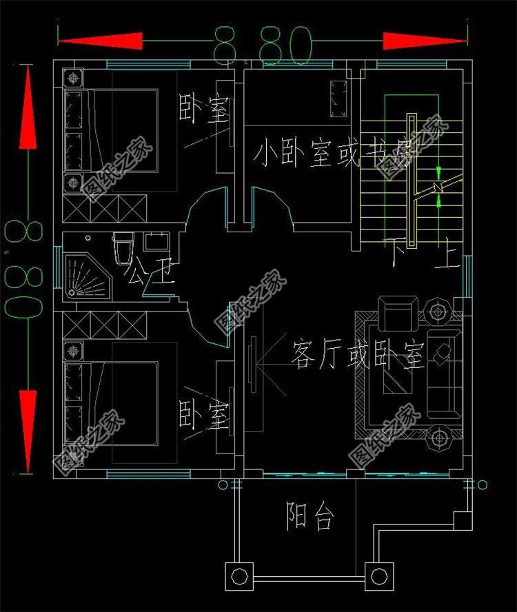 农村 75 平宅基地自建房图及户型图推荐，打造时尚前卫小型别墅