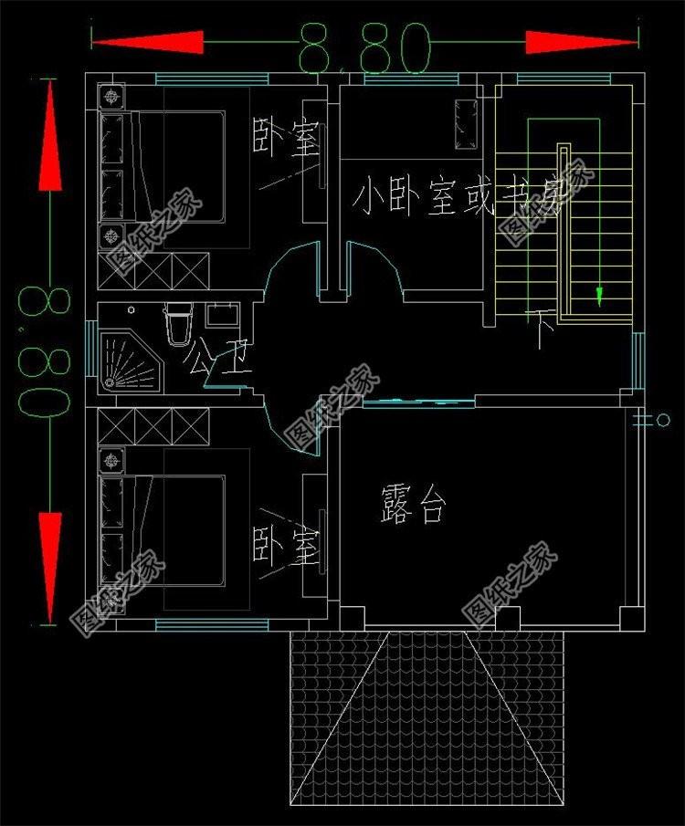 农村 75 平宅基地自建房图及户型图推荐，打造时尚前卫小型别墅