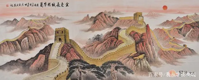 现代客厅软装：装饰画的魅力与选择，山水画成经典之选